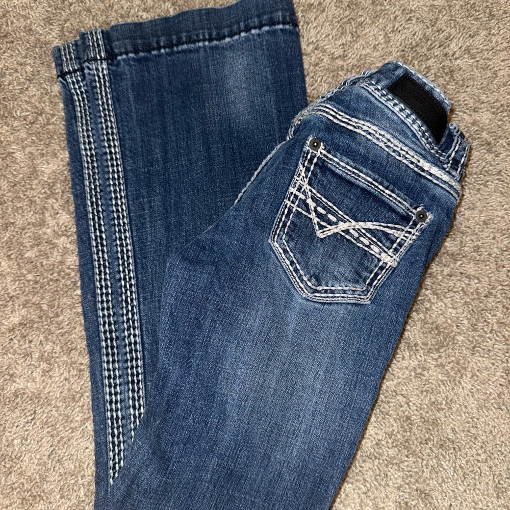 Rock & Roll Cowgirl Dark Blue Kids Jeans